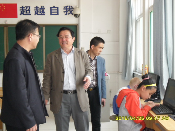 山西晉中市盲聾人學校同仁到我校參觀考察