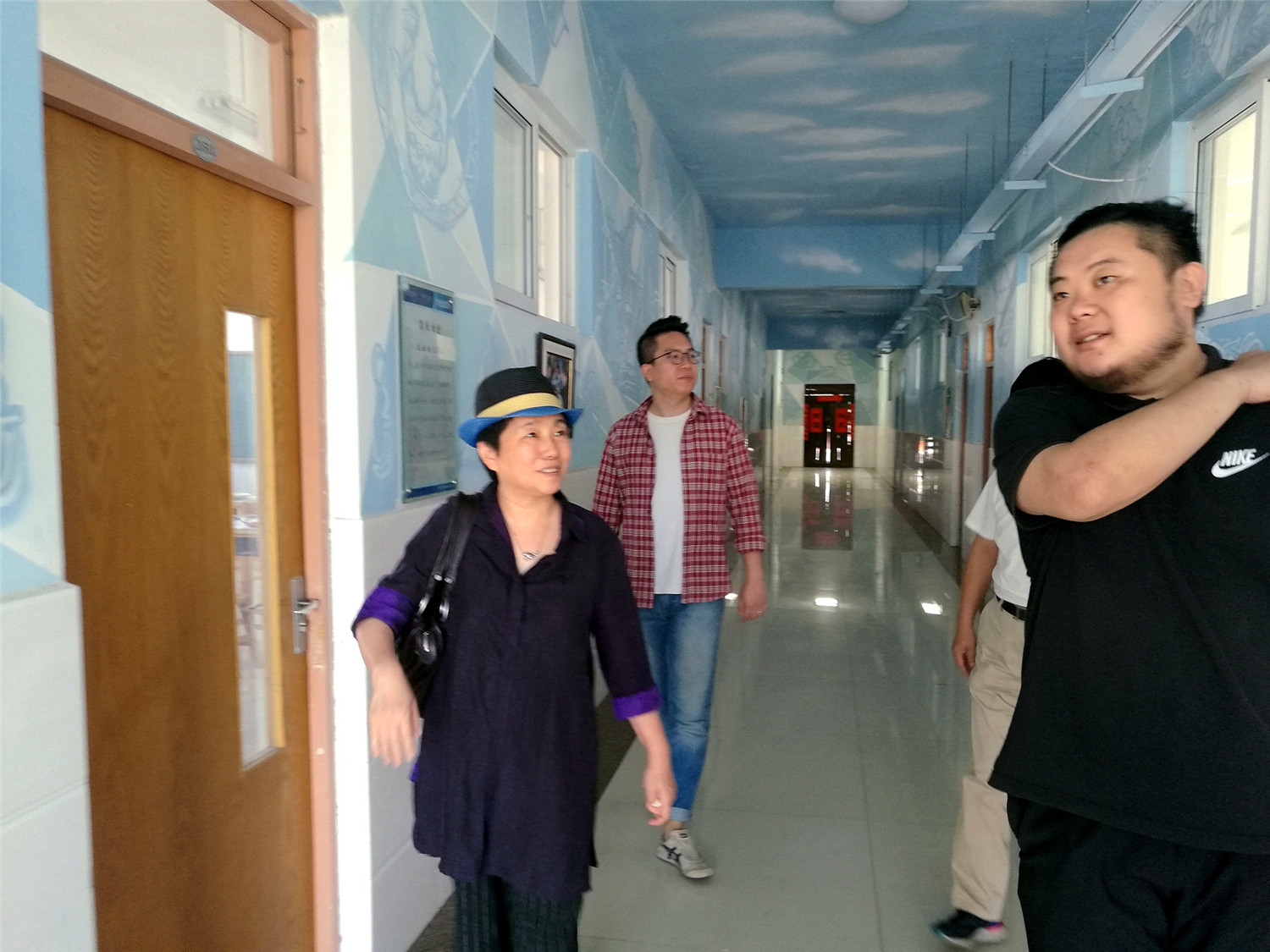 李辰、于雨田到淄博市特殊教育中心參觀指導(dǎo)