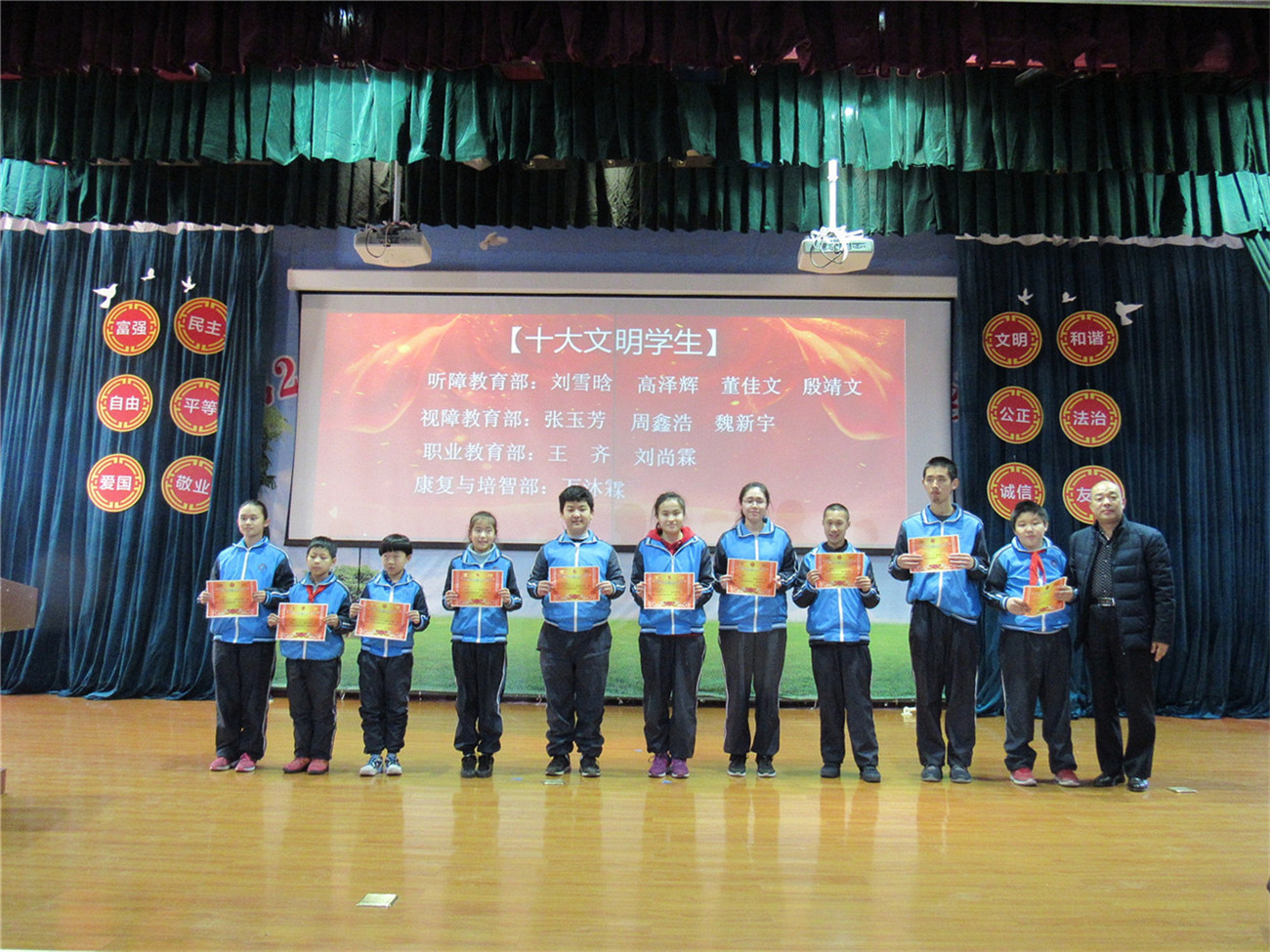 鼓勵先進  樹立典型