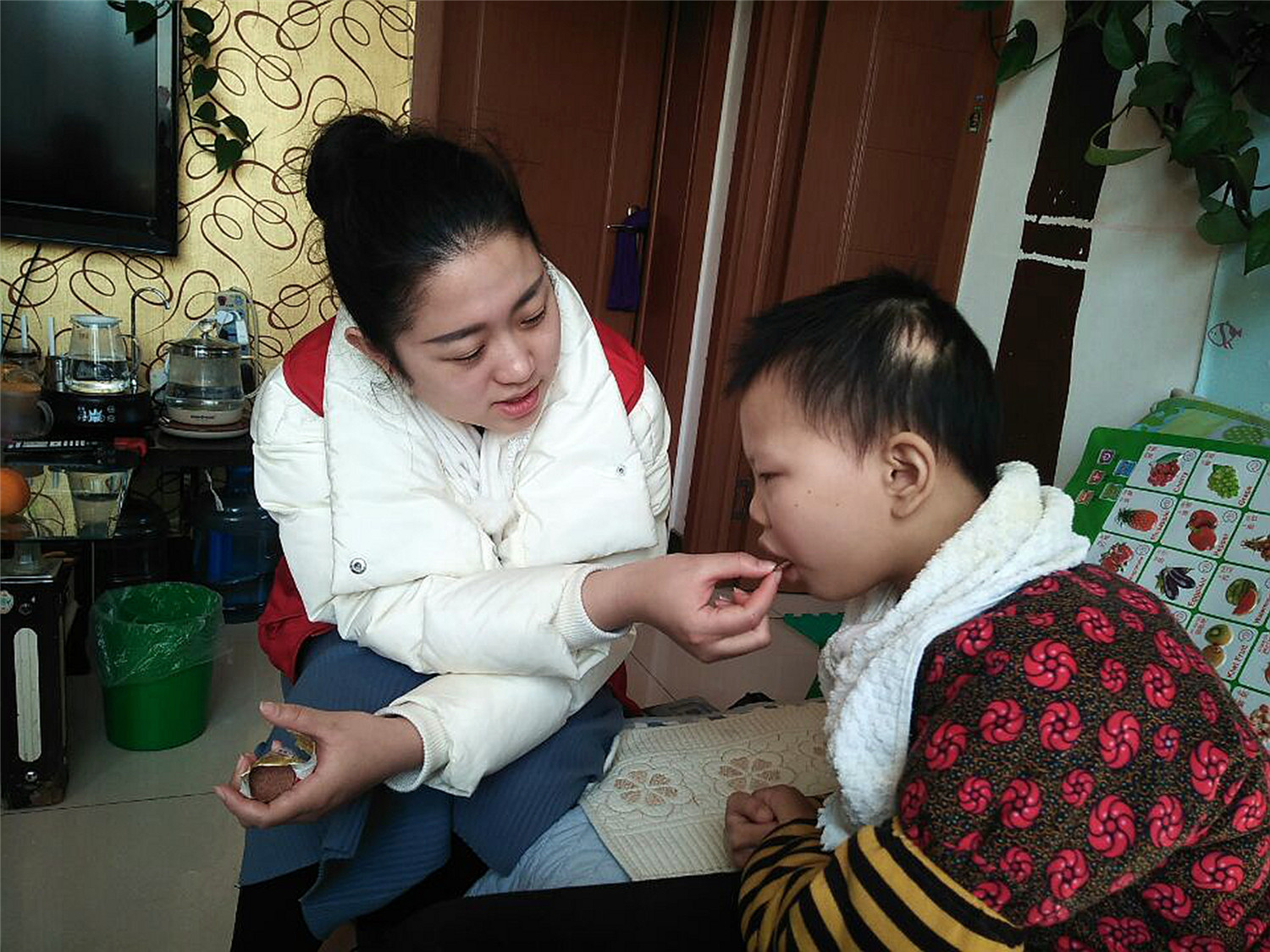 市特教中心開(kāi)展“關(guān)愛(ài)殘障生 送教進(jìn)家庭”志愿服務(wù)活動(dòng)