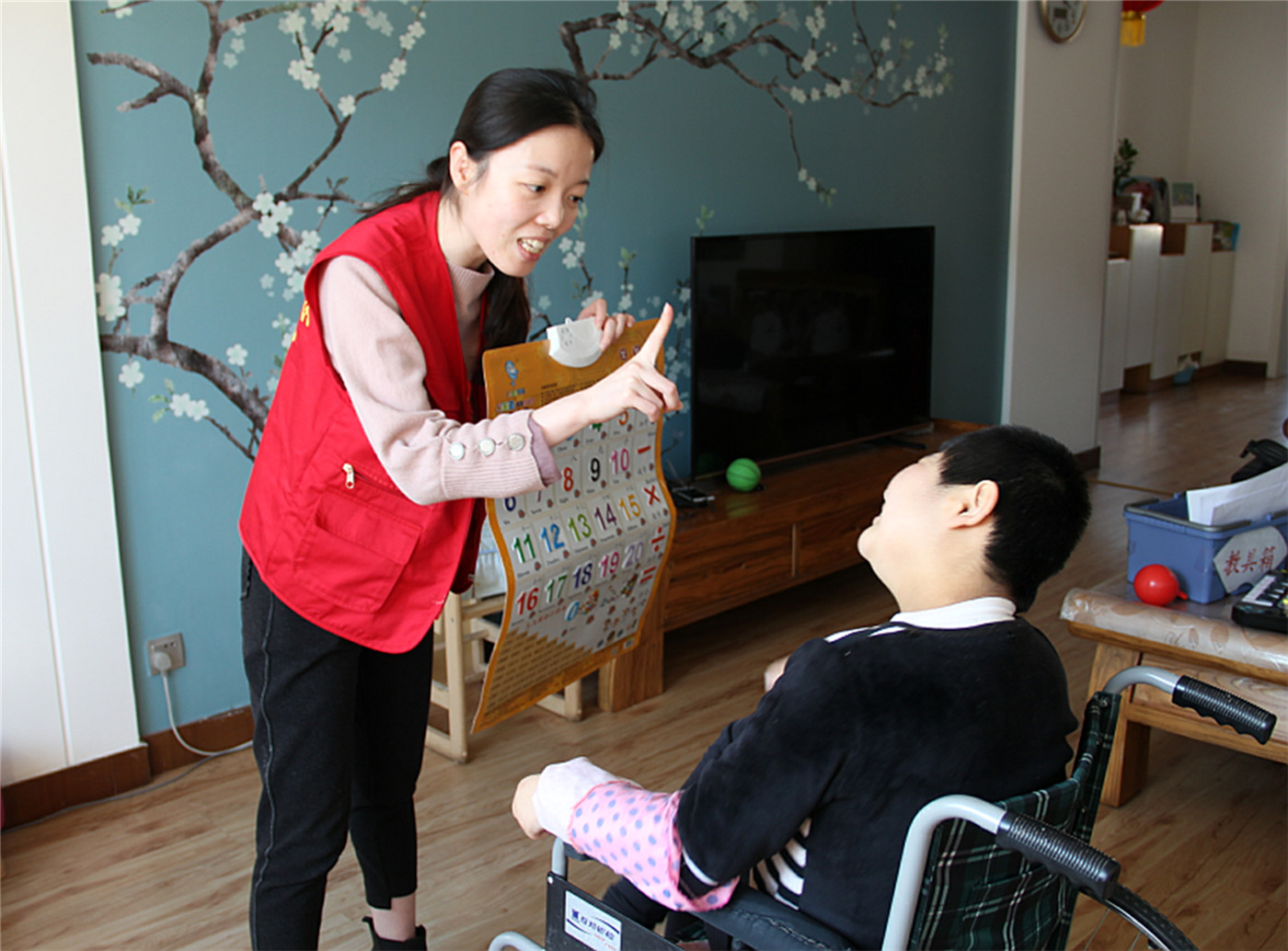 市特教中心開(kāi)展“關(guān)愛(ài)殘障生 送教進(jìn)家庭”志愿服務(wù)活動(dòng)