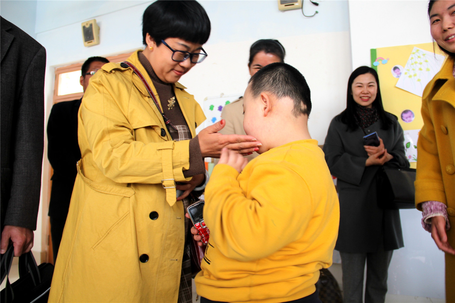 市政協(xié)公益行走進(jìn)淄博特教