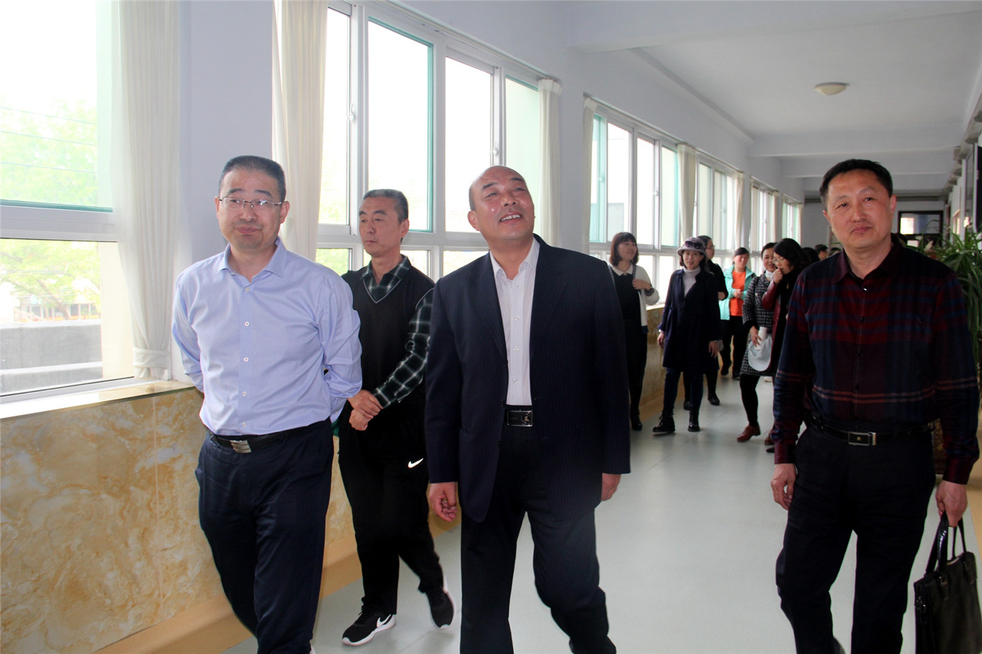 市特教中心組織教師赴博山特教中心參觀學習