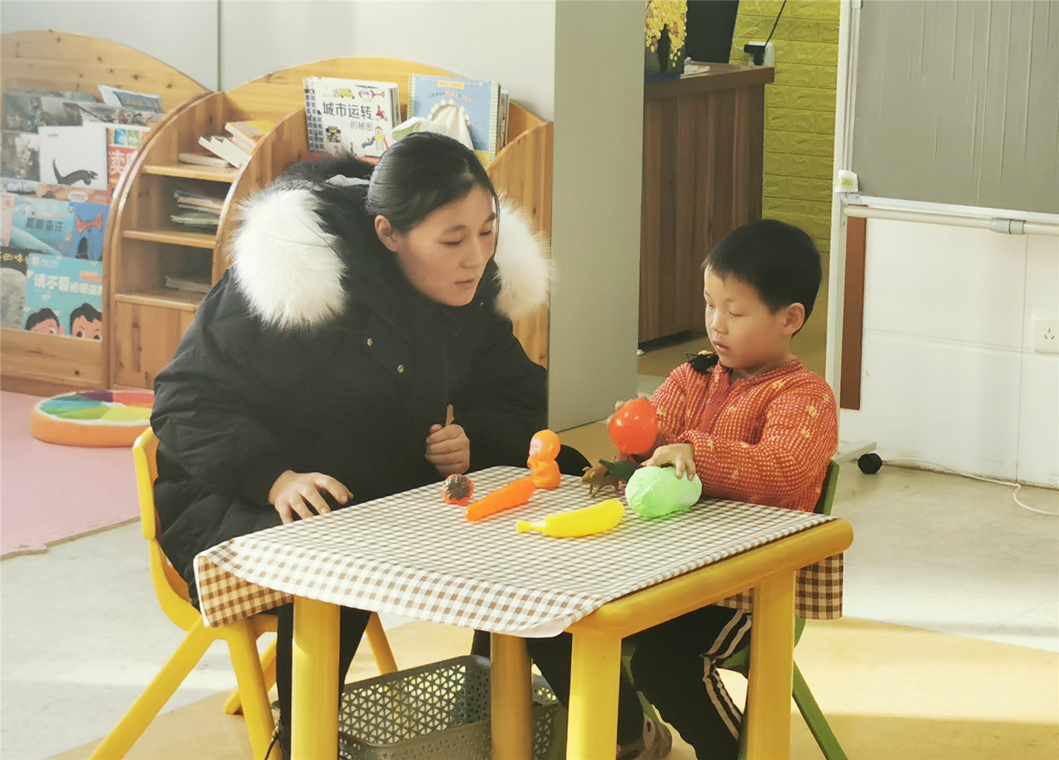 市特教中心開(kāi)展期末康復(fù)展示活動(dòng)