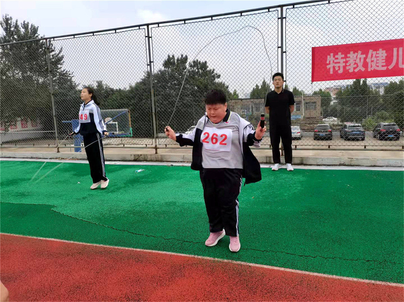 活力無限 展盡青春風采--市特教中心舉行第十屆運動會