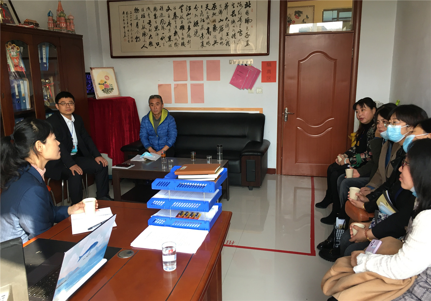 聽課研討促成長(zhǎng)，普特融合共進(jìn)步