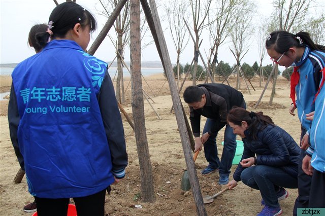 清明祭英烈，志愿護(hù)綠行