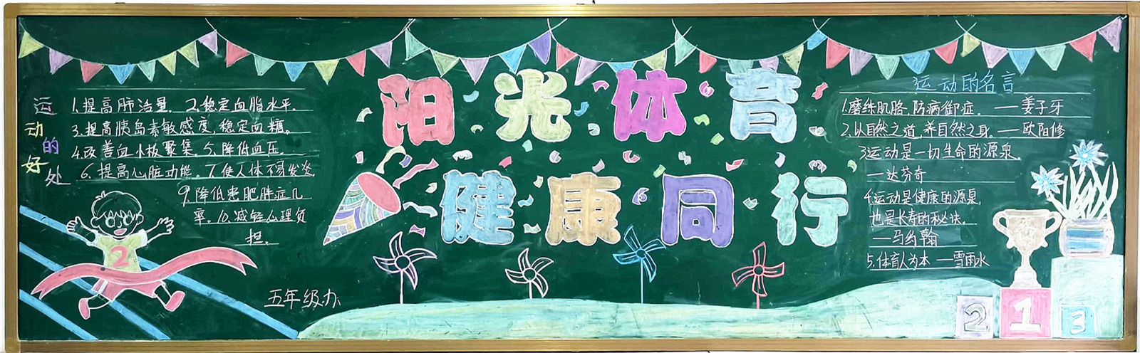 2021年黑板報(bào)欣賞（一）