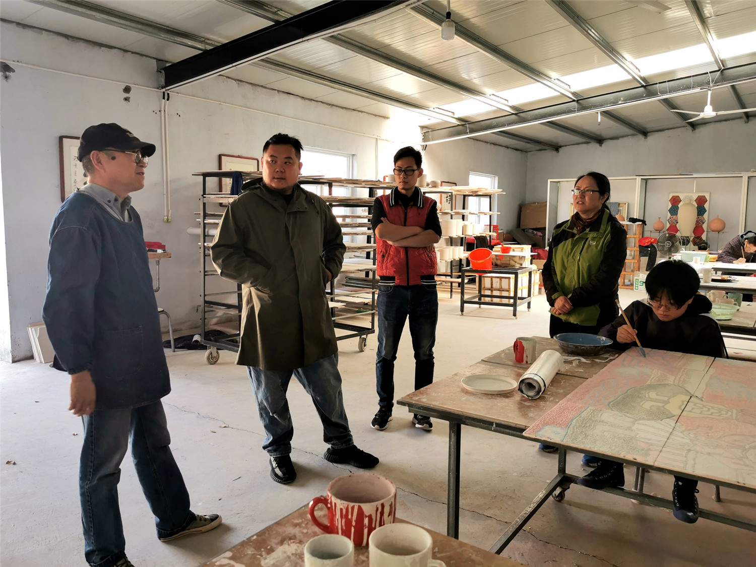 孫亞飛指導《生命之光》創(chuàng)作